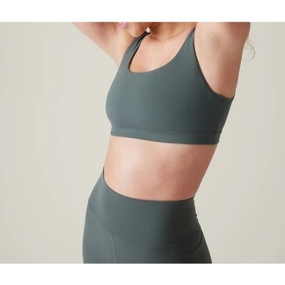 Athleta Other - Athleta 531139 Exhale Bra D-DD+ Bali Green Sports Bra Women's Size XS NWT $49